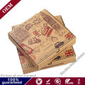 Wholesale 8 10 12 16 Inch Reusable Pizza Carton Custom Printed Corrugated Paper Packaging Cheap Pizza Box